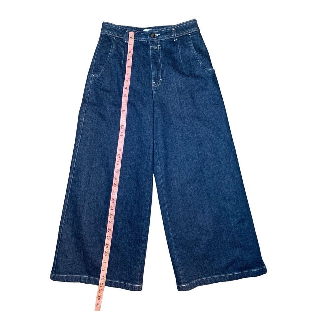 Anthropologie Closed Organic Cotton Leira High-Rise Wide-Leg Jeans - Picture 15 of 16